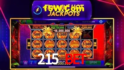 Slots com jackpots e giros grátis na 215 Bet